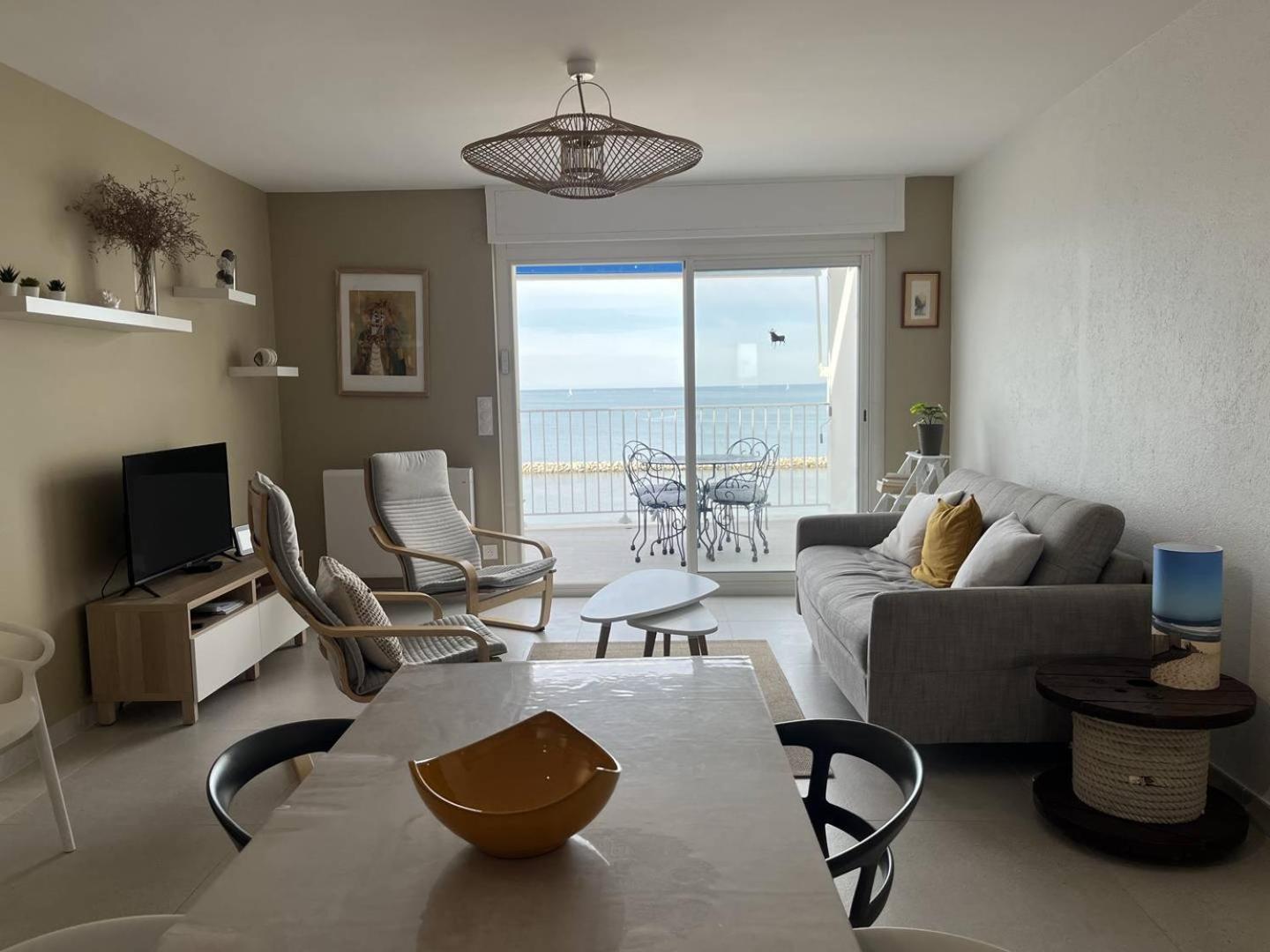 As21932 - Appartement P3 Magnifique Vue Mer En Dernier Etage Sur Le Front De Mer Le Grau-du-Roi Dış mekan fotoğraf